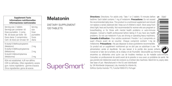 Melatonin 1 mg – Image 2