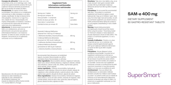 SAM-e 400 mg – Image 2